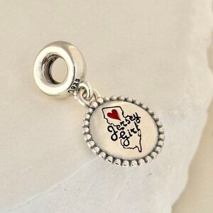 Pandora Jersey Girl Dangle S925 Silver Charm